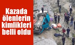 Çayeli'nde feci kazada ölenlerin kimlikleri belli oldu.