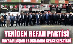 Yeniden Refah partisi Rize'de bayramlaşma programı gerçekleştirdi