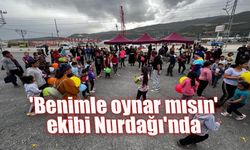 'Benimle oynar mısın' ekibi Nurdağı'nda