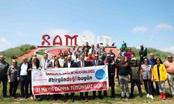 Dünya Tütünsüz Günü fidan dikilerek kutlandı