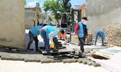 Eyyübiye’nin selden etkilenen sokakları yenileniyor