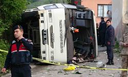 Trabzon’da belediye otobüsü kaza yaptı: 4 ölü, 21 yaralı