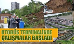 Rize Şehirler Arası Otobüs Terminalinde Çalışmalar Başladı..