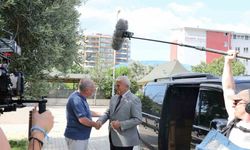 Başkan Atay ’Efeler’in Efesi’ filmi için kamera karşısına geçti