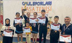 Batman, masa tenisi Türkiye finallerinde derece elde etti