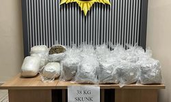 Batman’da şüpheli araçtan 38 kilo skunk çıktı: 2 kişi tutuklandı