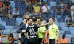 Belhanda ile hakem Erkan Özdamar arasında gerginlik yaşandı
