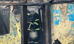 Düzce’de korkutan yangın: 2 ev tamamen 5 ev ise kısmen yandı