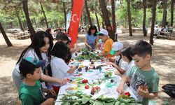 Öğrenciler, doğayı resmetti