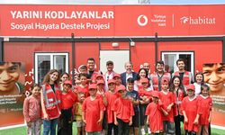 ’Yarını Kodlayanlar Sosyal Hayata Destek’ projesinde ikinci konteyner sınıf Kahramanmaraş’ta açıldı