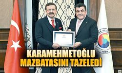 Karamehmetoğlu  2. kez TOBB Yönetim Kurulunda