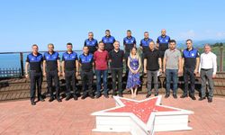 Rize Belediyesi'nin yeni zabıta memurlarına eğitim