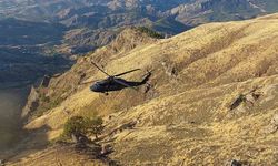Adıyaman’da 2100 yıllık tarihi eserler helikopter ile taşındı