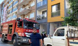 İnşaattaki yangın panikletti