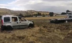 Isparta’da hafif ticari araç şarampole yuvarlandı: 1 ölü, 3 yaralı
