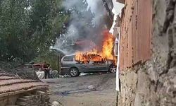Kontağa bastığı gibi alev topuna döndü