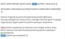 Şahinler çetesi lideri Mehmet Şahin yakalandı