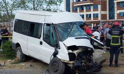 Samsun’da tır öğrenci servisi ile çarpıştı: 1 ölü, 6 yaralı
