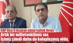 CHP Rize'de adaylığını açıklayan Saltuk Deniz, iddialı konuştu!