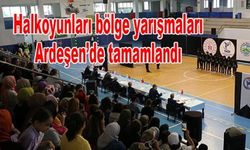 Türkiye Halkoyunları bölge yarışmaları Ardeşen’de Tamamlandı