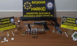 Konya’da polisten uyuşturucu operasyonu
