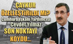 ÇAYKUR özelleşti mi? Cumhurbaşkanı Yardımcısı Yılmaz cevapladı...