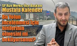 Musfafa Kalender 'Birilerinin ölmesinimi bekliyorsunuz?'