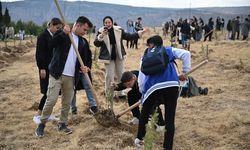 ÇAKÜ’de fidanlar toprakla buluştu