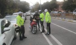 Erzincan’da motosiklet denetimi