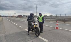 Kırklareli’nde jandarmadan motosiklet denetimi