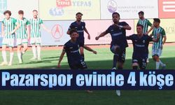 Pazarspor evinde Sapanca Gençlikspor'a fark attı.