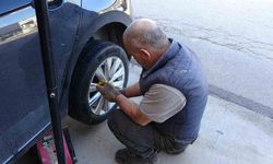 Sinop’ta otomobiller kışa hazırlanıyor