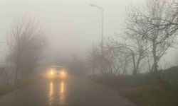 Zonguldak’ta sıcaklık düştü, sis etkili oldu