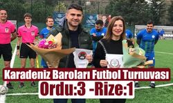 Karadeniz Baroları Futbol Turnuvası: Ordu:3 -Rize:1