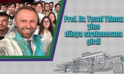 Prof. Dr. Yusuf Yılmaz yine dünya sıralamasına girdi