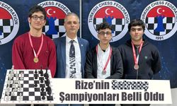 Rize’nin Satranç Şampiyonları Belli Oldu