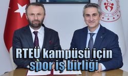 RTEÜ kampüsü için spor iş birliği