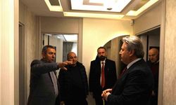 Başkan Palancıoğlu, Yıldırım Beyazıt Mahallesi’nde kentsel dönüşüm dairelerini inceledi