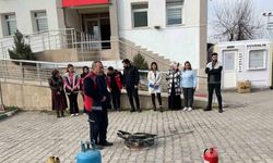 Iğdır Belediyesi yangın söndürme eğitimleri devam ediyor