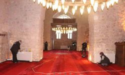 Siirt’te Ramazan ayı öncesi camilerde temizlik çalışması başlatıldı