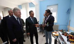 Bingöl Valisi Usta, STEM merkezini ziyaret etti