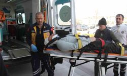 Konya’da hazır beton şantiyesinde iskeleden düşen kişi yaralandı