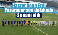 Pazarspor 3 puan hasretine Hacettepe karşısında son verdi