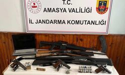 Amasya’da jandarmadan ruhsatsız silah operasyonu