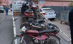 Babaeski’de trafik denetimi: 6 motosiklet trafikten men edildi