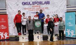 Hakkarili sporcular Türkiye birinci oldu