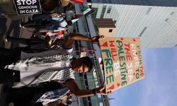 Japonya’da Filistin’e destek gösterisi