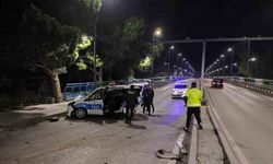 Silahlı yaralama olayından kaçarken polise çarptılar: 2 polis yaralandı