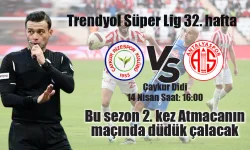 Çaykur Rizespor Antalyaspor maçının hakemi açıklandı