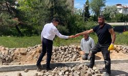 Başkan Durgut saha çalışmalarını inceledi
